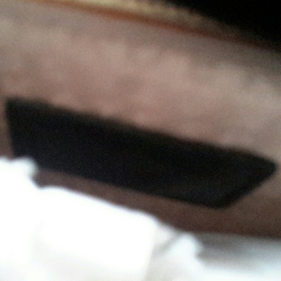 Kate Spade pouch"live colorfully" gold sparkle NWT - Picture 3 of 4